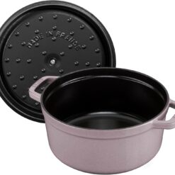 Staub Cast Iron 4-qt Round Dutch Oven - Lilac