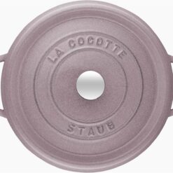 Staub Cast Iron 4-qt Round Dutch Oven - Lilac