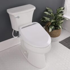 Bio Bidet USPA PRO Modern Bidet Seat, Warm Water, Heated Seat & Dryer, Remote Control, Elongated