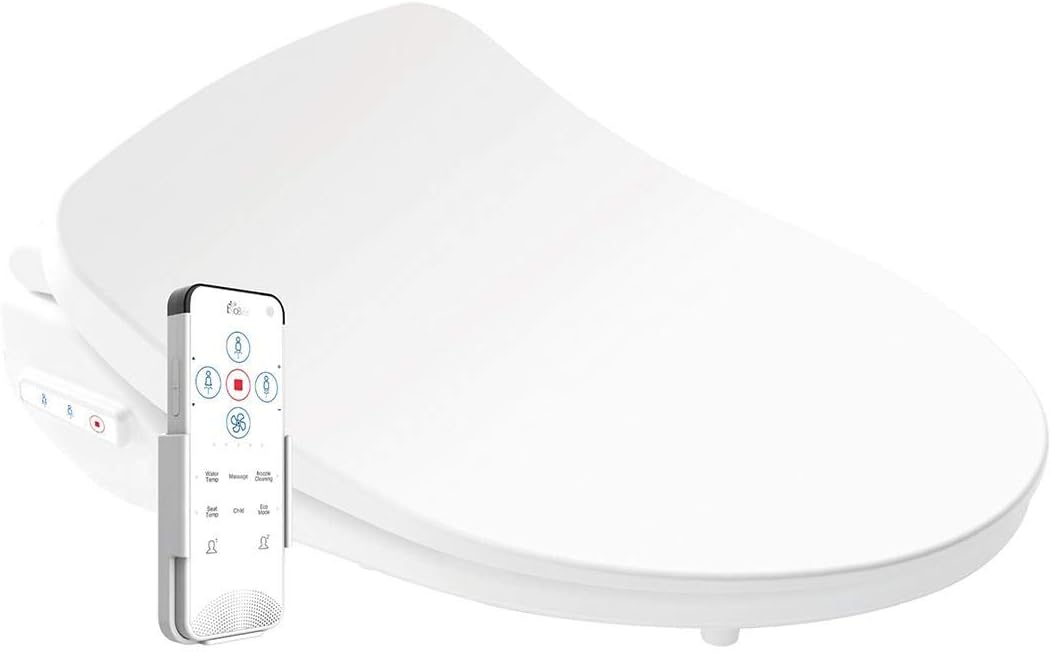 Bio Bidet U770 Ultimate 770 Bidet Seat, Elongated, White