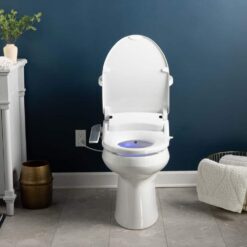 BIO BIDET HD-7000 Electric Bidet Seat for Elongated Toilets in White with Fusion Heating Technology HD-7000