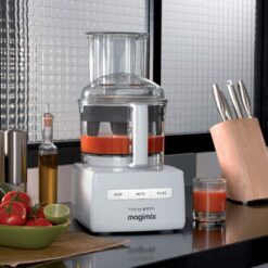 Magimix Compact 4200 XL White 950 Watt Food Processor with Recipe Book