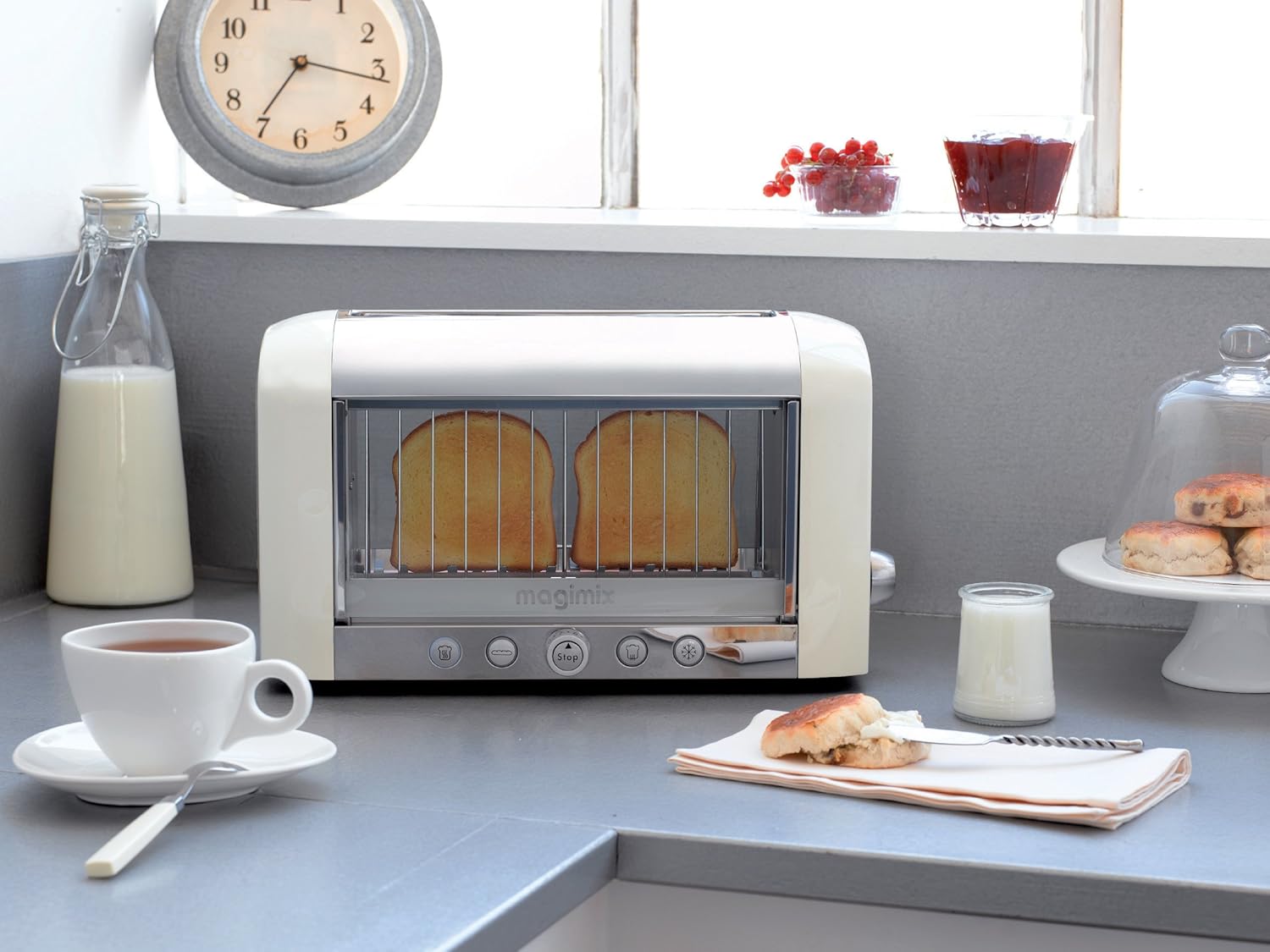 Magimix Toaster Vision Cream 1450 Watt Toaster