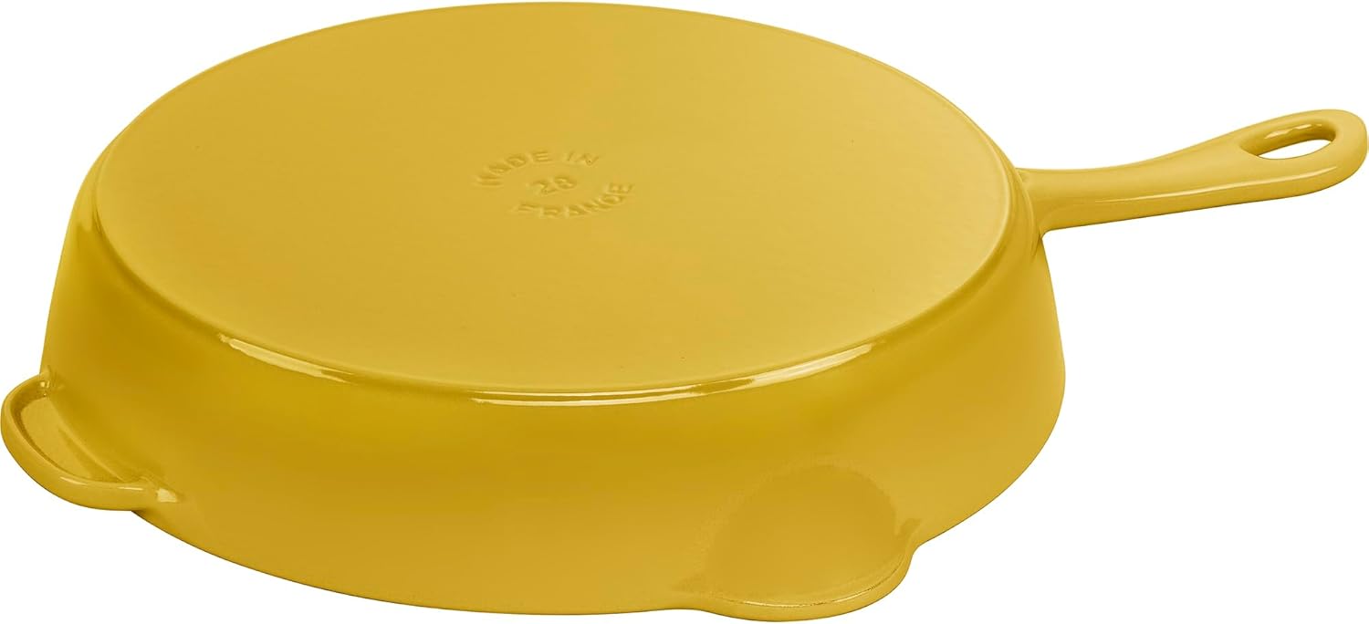 STAUB Cast Iron 11-inch Traditional Skillet - Citron