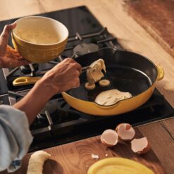 STAUB Cast Iron 11-inch Traditional Skillet - Citron