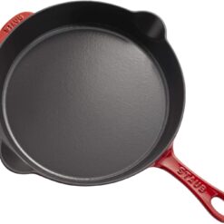 Staub Cast Iron 11-inch Traditional Skillet - Cherry