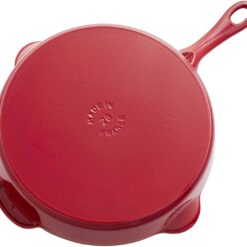 Staub Cast Iron 11-inch Traditional Skillet - Cherry