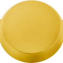 Staub Cast Iron 3.5-qt Braiser with Glass Lid - Citron