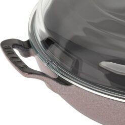 STAUB Cast Iron 3.5-qt Braiser with Glass Lid - Lilac