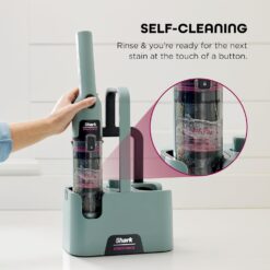 Shark StainForce Cordless Portable Spot, Stain, & Odor Remover System for Carpets, Area Rugs, Upholstery, Stairs, with Storage Caddy, Accessories, and Full-Size Cleaning Solution, HX101 (NEW)