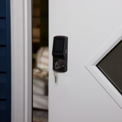 Lockly Secure PRO Secure pro WiFi deadbolt - fingerprint/Bluetooth/WiFi smart keypad - venetian bronze Venetian Bronze Smart Wi-Fi and Bluetooth Touchscreen Keypad Electronic Deadbolt Lock