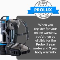 Prolux Residential Bagless Backpack Vacuum Cleaner with HEPA Filter