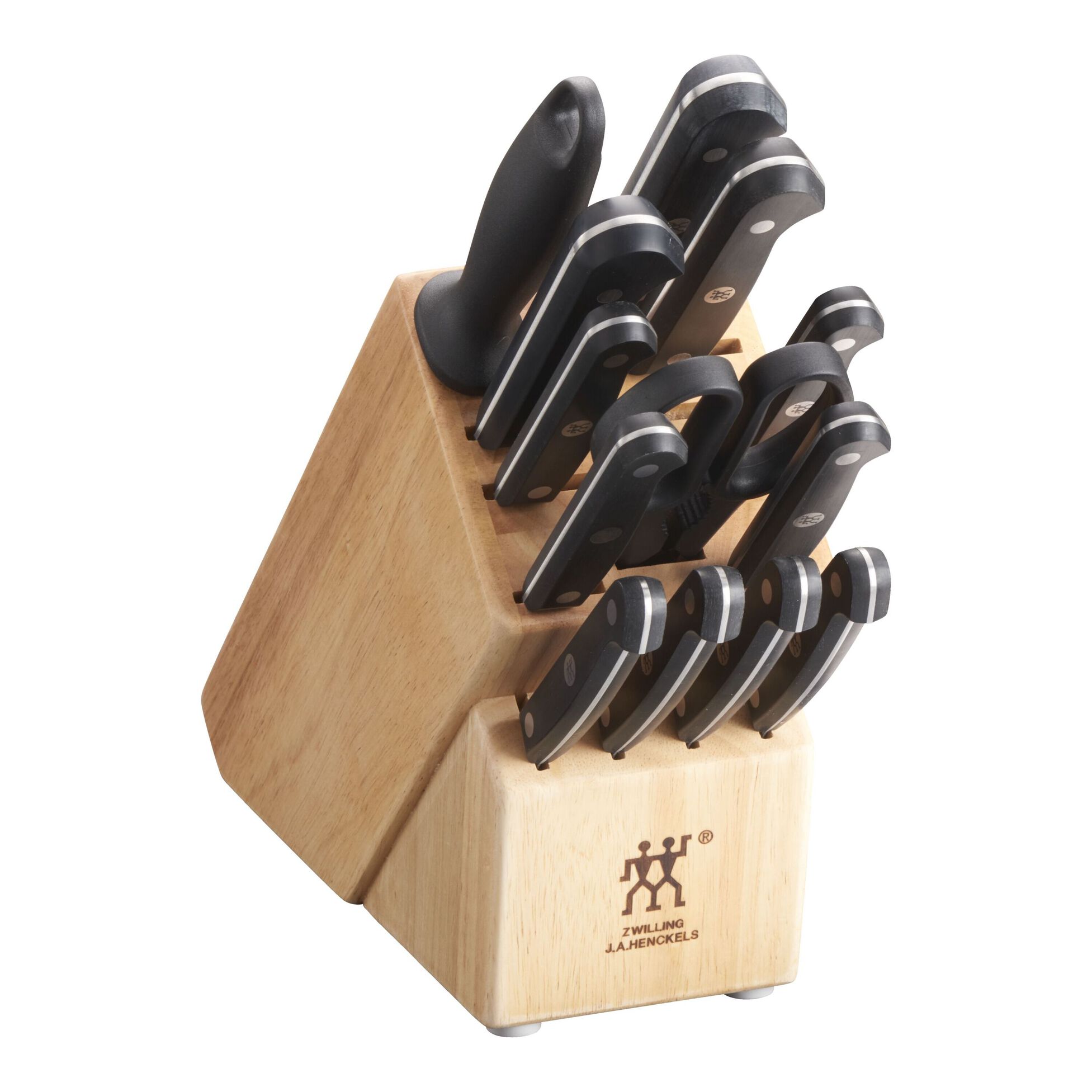 ZWILLING Gourmet 14-pc Knife block set, natural