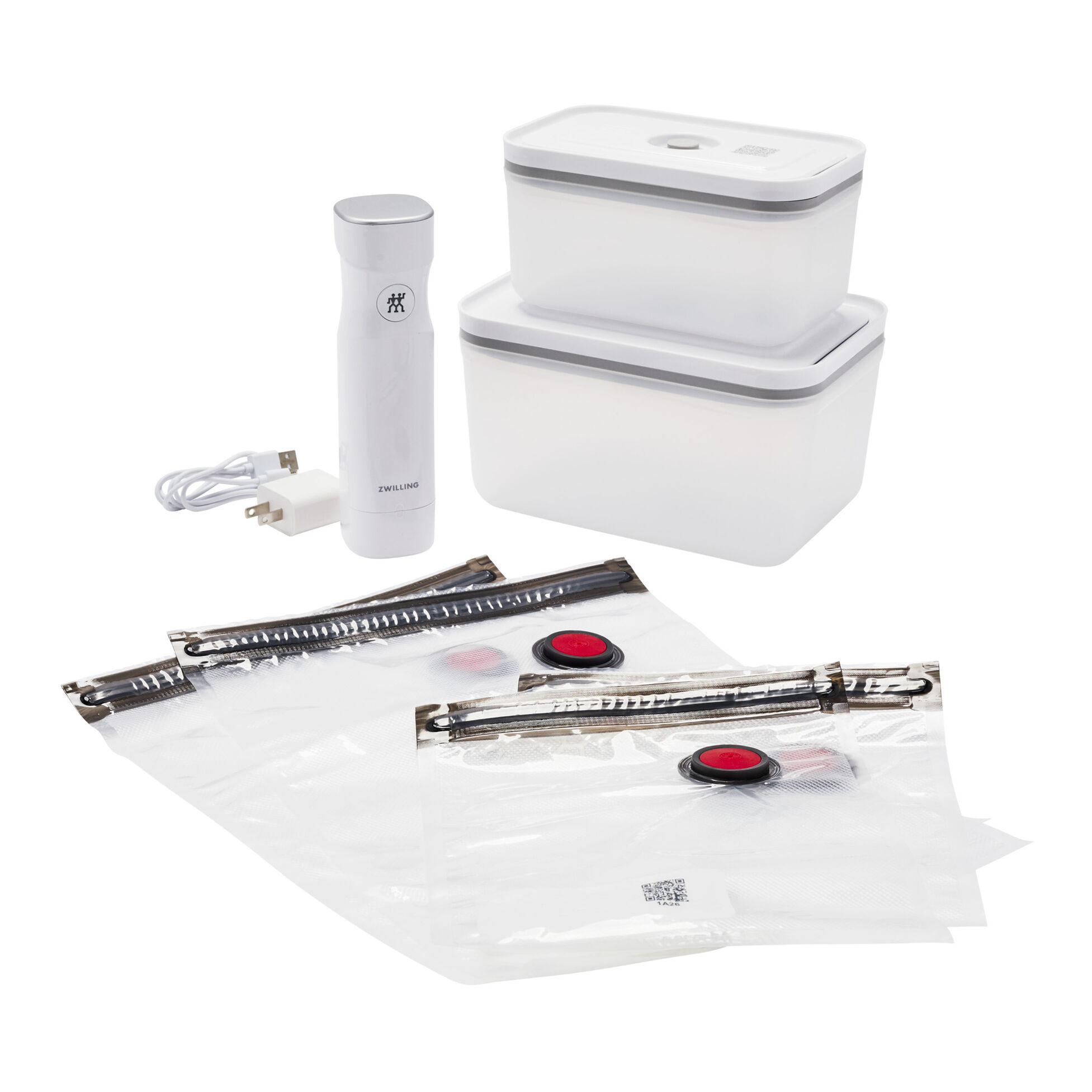 ZWILLING Fresh & Save plastic / M/L Vacuum Starter Set, 7-pc