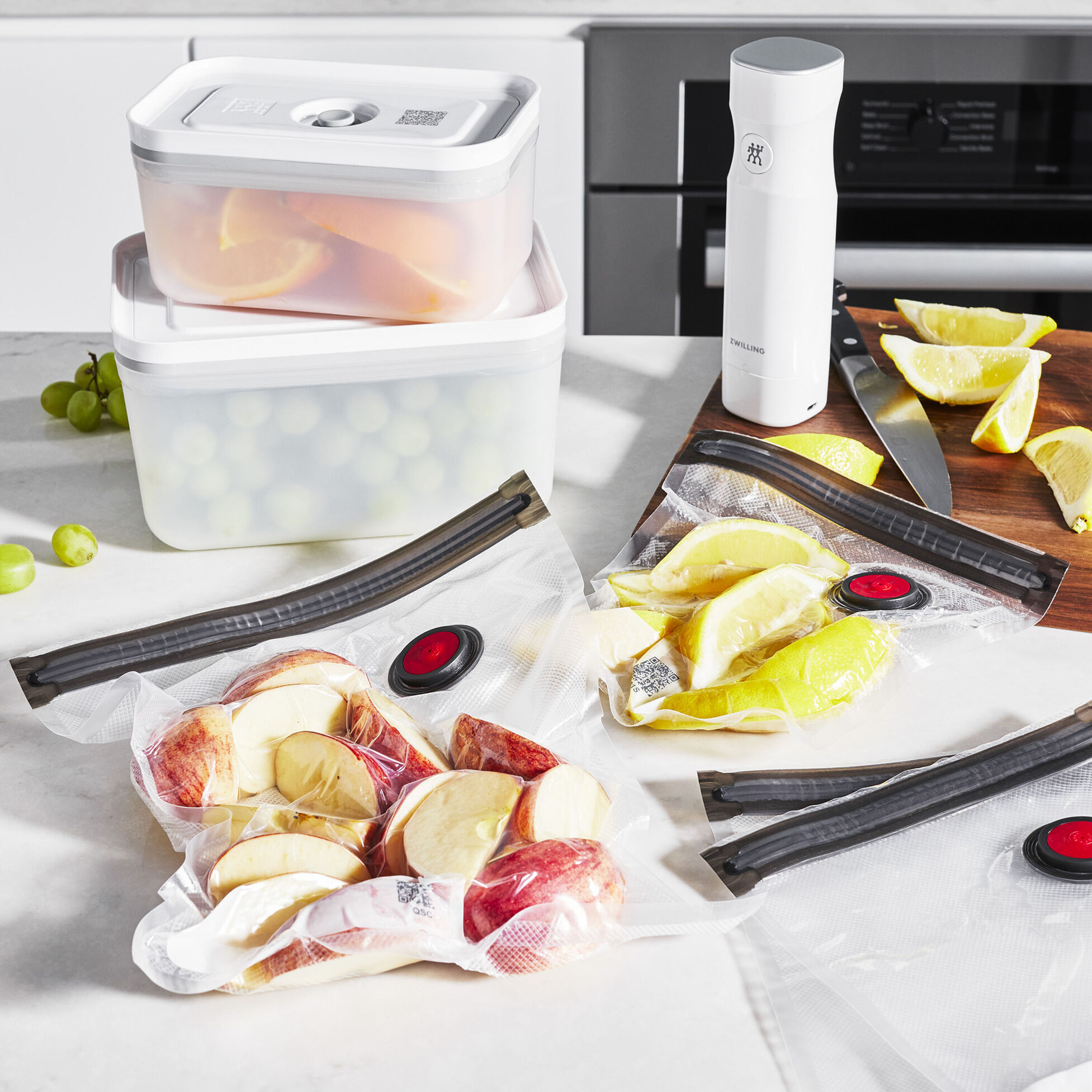 ZWILLING Fresh & Save plastic / M/L Vacuum Starter Set, 7-pc