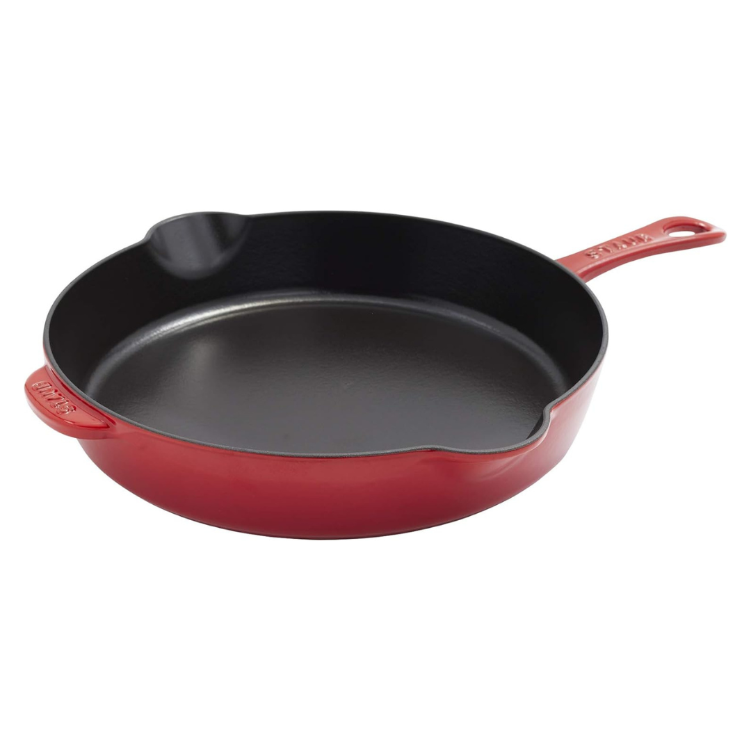 Staub Cast Iron 11-inch Traditional Skillet - Cherry