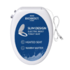 Bio Bidet BB500 Heated Electric Bidet Seat with Warm Water Wash, Night Light, Low Profile Design, Elongated