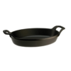 Staub 8 1/4Inch Oval Roasting Dish, Black Matte