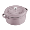 Staub Cast Iron 4-qt Round Dutch Oven - Lilac