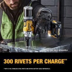 DEWALT 20V 1/4-In Rivet Tool (Bare)