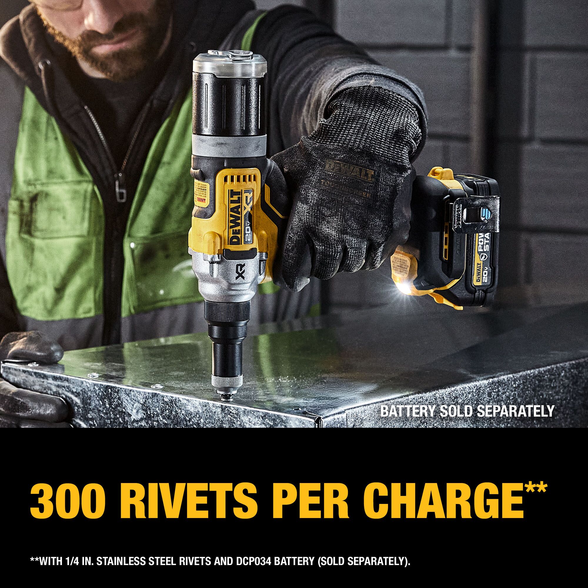 DEWALT 20V 1/4-In Rivet Tool (Bare)
