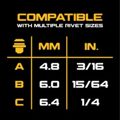 DEWALT 20V 1/4-In Rivet Tool (Bare)