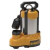 DEWALT 1-HP 115 -Volt 117-Gallon Stainless steel Submersible sump pump