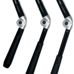 Platinum Pro by MANGROOMER New Back Shaver with 3 Shock Absorber Flex Heads, Power Hinge, Extreme Reach Handle & Bonus Case! (Generation 8.0), 4 Piece Set
