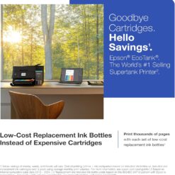 Epson EcoTank ET-4950 Wireless All-in-One Color Supertank Printer, 18 PPM, 2.4