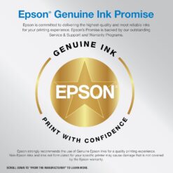 Epson EcoTank ET-4950 Wireless All-in-One Color Supertank Printer, 18 PPM, 2.4