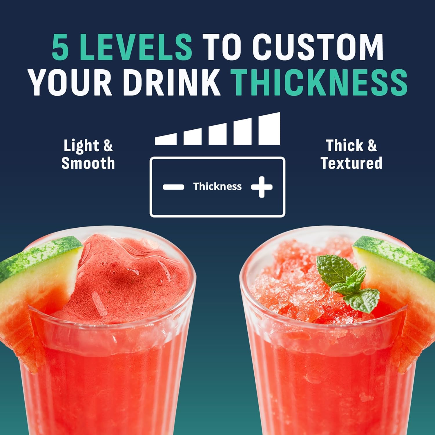 Luma by Newair Frozen Slushie Drink Maker, 88 oz Slushy Ice Machine with CycloneFreeze Technology, 5 Preset Programs and Auto Cleaning