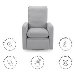 GAP babyGap Cloud Recliner with LiveSmart Evolve - Sustainable Performance Fabric, Grey