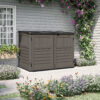 Suncast 6-ft x 4-ft Trash Hideaway Gray Lean-to Roof Plastic Resin Storage Shed