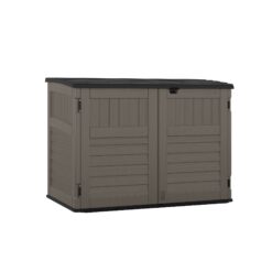 Suncast 6-ft x 4-ft Trash Hideaway Gray Lean-to Roof Plastic Resin Storage Shed