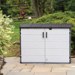 Suncast 6-ft x 4-ft Trash Hideaway Multiple colors/finishes Lean-to Roof Plastic Resin Storage Shed
