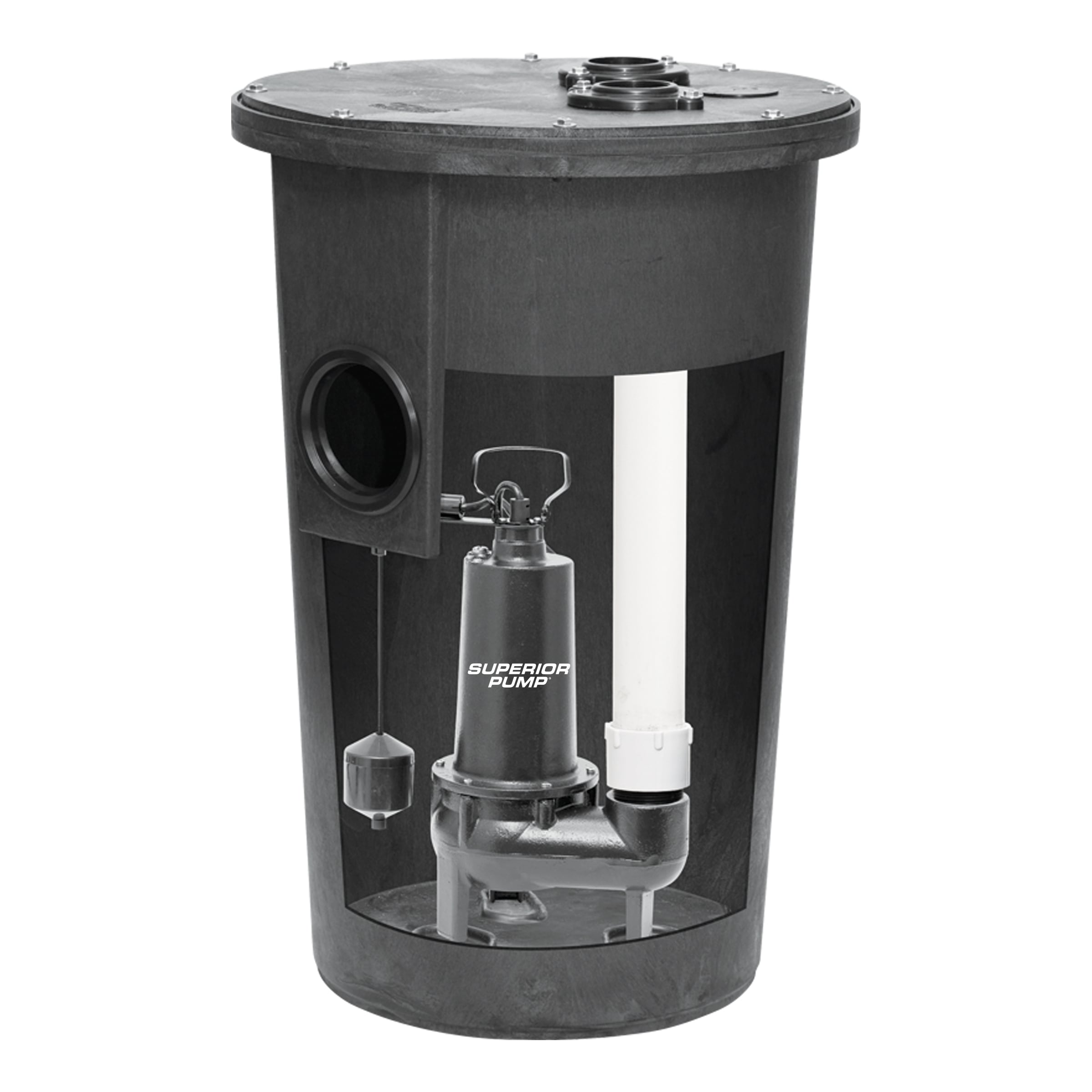 Superior Pump 1/2-HP 120 -Volt 80-Gallon Cast iron Sewage sump pump