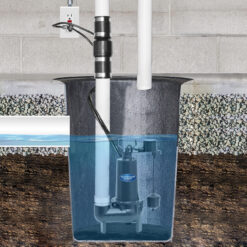 Superior Pump 1/2-HP 120 -Volt 80-Gallon Cast iron Sewage sump pump