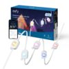 eufy 100-ft Plug-in White Indoor/Outdoor String Light with 60 Multicolor -Light LED Micro Bulbs Bluetooth Compatibility Wi-Fi Compatibility