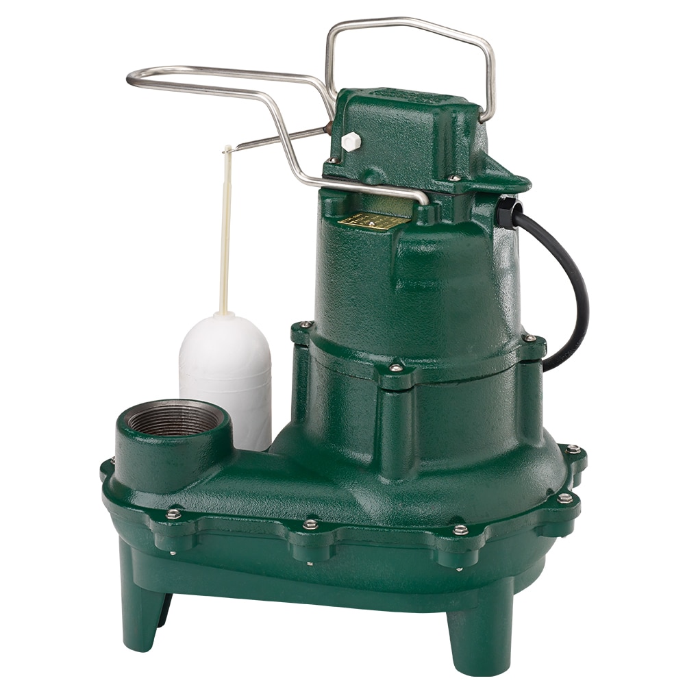 Zoeller 115 and 230 -Volt 90-Gallon Cast iron Sewage sump pump