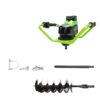 Greenworks 1-man Auger Powerhead with 8-in Bit Battery Not Included and Charger Not Included