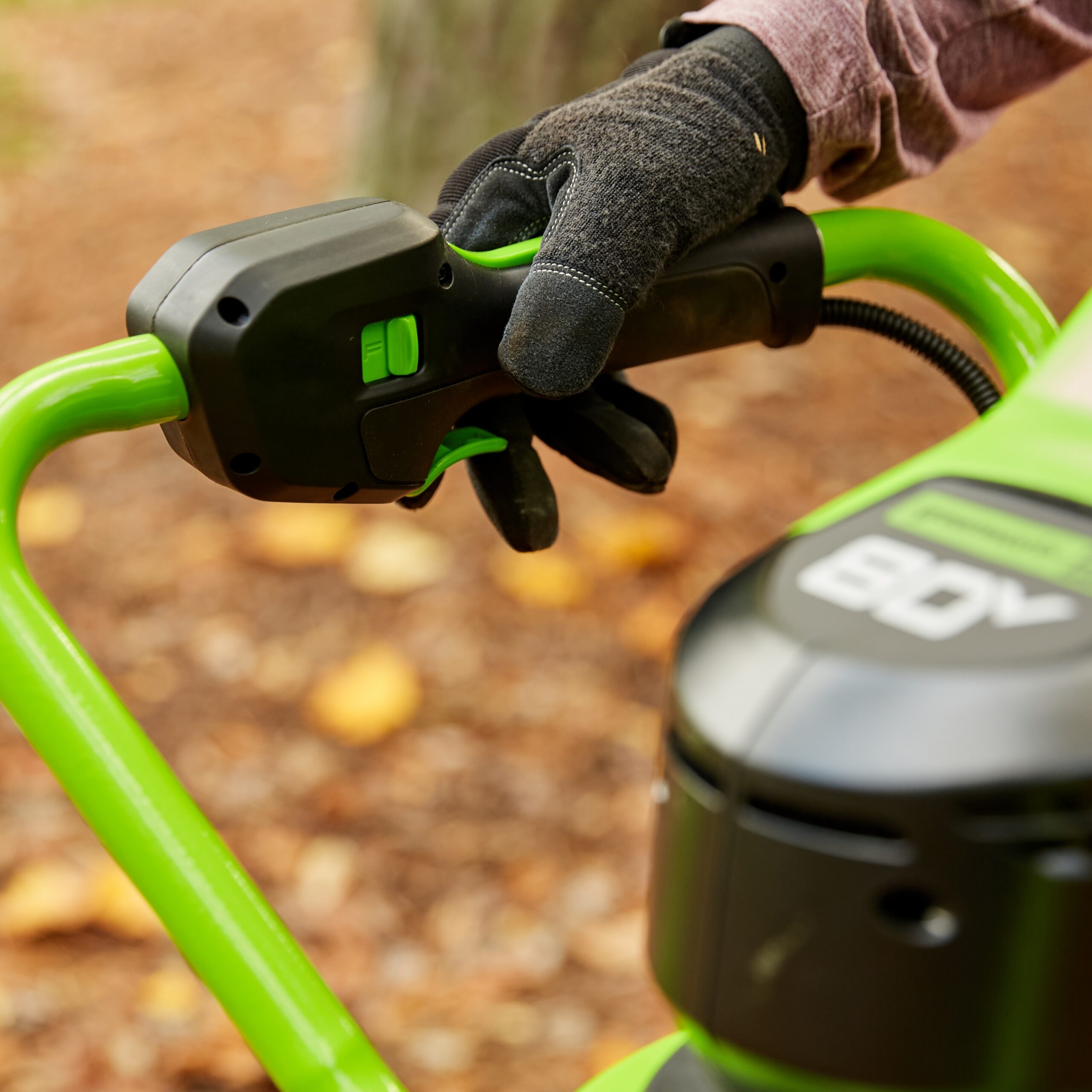Greenworks 1-man Auger Powerhead with 8-in Bit Battery Not Included and Charger Not Included