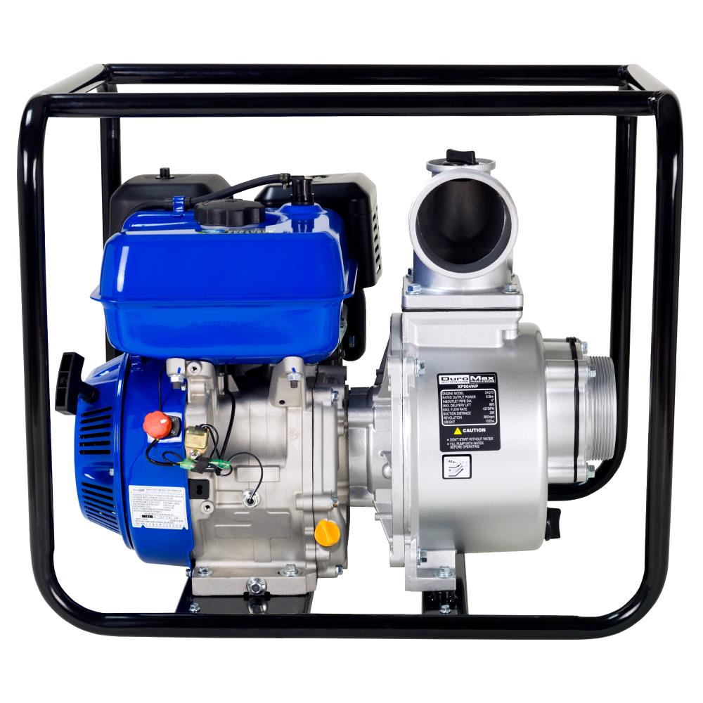 DuroMax 9/10-HP 427-Gallon Aluminum Gas-powered utility pump