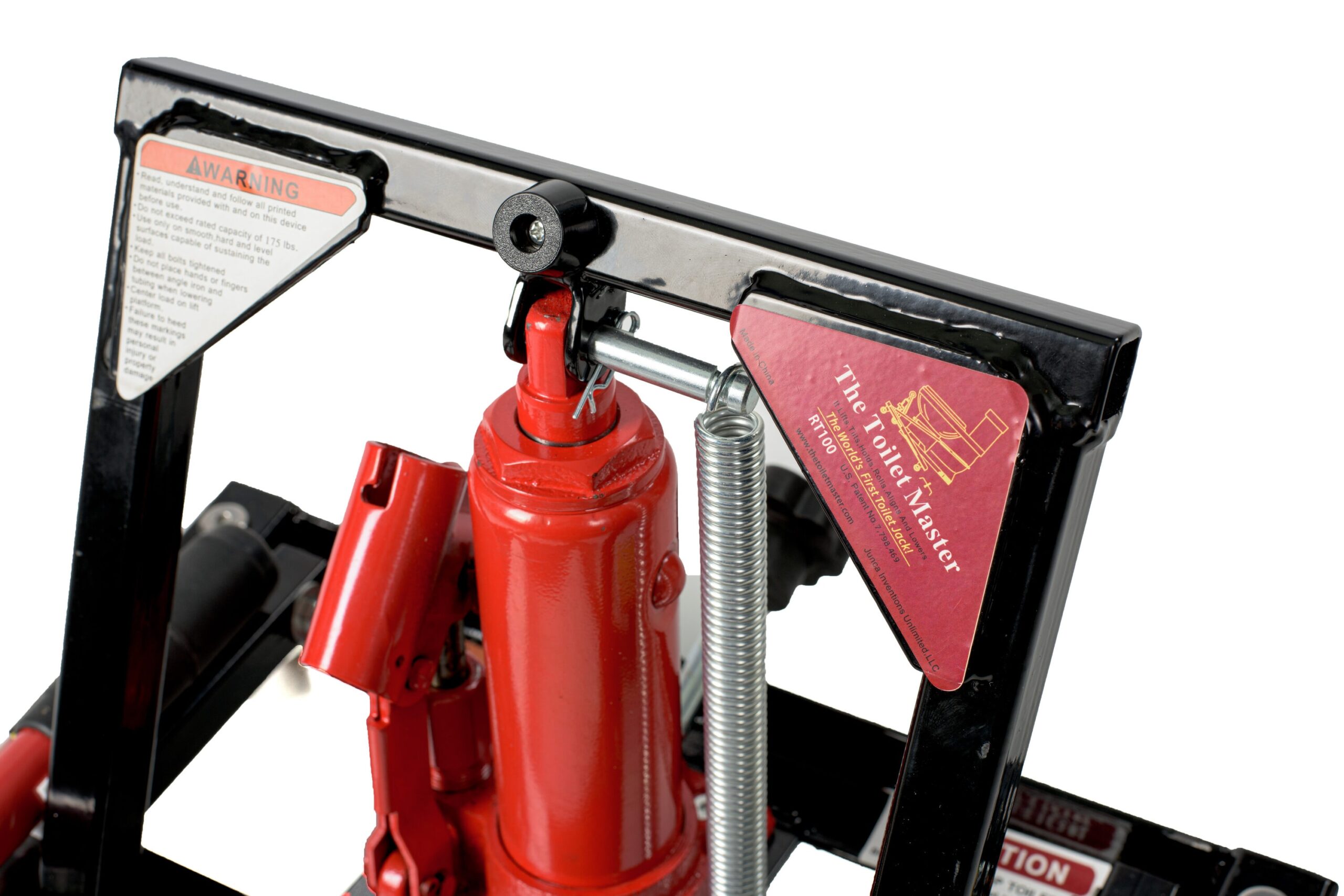 The Toilet Master Toilet Master Jack Toilet Lift Toilet Removal tool