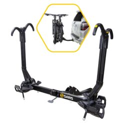 Saris SuperClamp G3 Platform Hitch Bike Rack - Lightweight - Durable - Versatile for RV/Camper