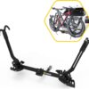 Saris SuperClamp G3 2-Bike Hitch Rack Lightweight Platform Carrier with Tilt Fits 1.25 and 2''