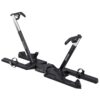 Saris SuperClamp 2 Bike Hitch Rack Lightweight Platform Bike Carrier Zero Frame Contact Tool-Free Tilt and Fold Supports eBikes