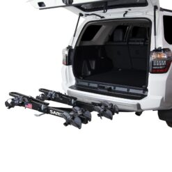 Saris Freedom 4-Bike Hitch Rack - Universal Fit - 2-Inch Receiver - 190 lb Capacity - Tilt Pedal