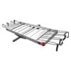 Tow Tuff TTF 2762ACBR Heavy Duty 2 in 1 Aluminum Cargo Carrier with Bike Rack