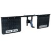Tow Tuff 2418AMF 18Inches x 24Inches Universal Hitch Mount Rubber Rear Towing Mud Flaps