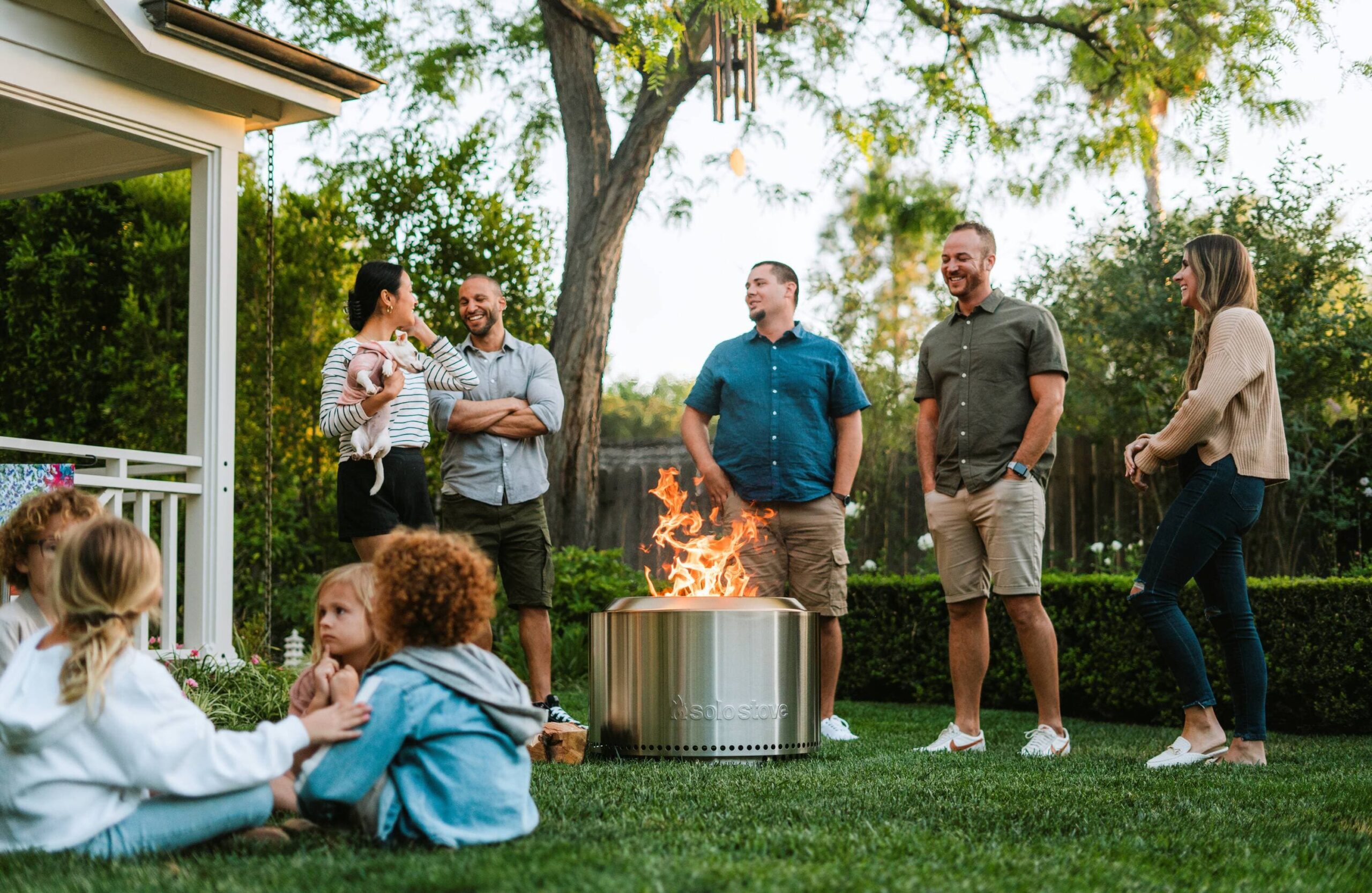 Solo Stove 27-in W Stainless steel Round Portable Wood-Burning Fire Pit